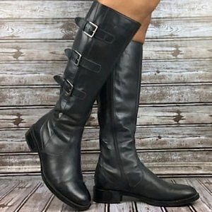 Size 6 Ecco black boots